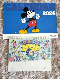 ディズニー ミッキー&フレンズ カレンダー 2026　第一生命