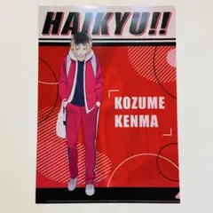 ハイキュー マツキヨ マツキヨココカラ 孤爪研磨 クリアファイル