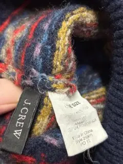 J.Crew フェアアイル柄 ニット帽