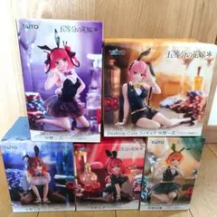 五等分の花嫁*Desktop Cuteフィギュア　一花　二乃　三玖　四葉　五月