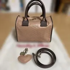 See By Chloé 2WAYキルティングボストンバッグ　ピンクベージュのサムネイル