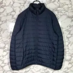 ユニクロ　（M）　ウルトラライトダウンジャケット　ネイビー