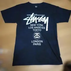 ステューシー ワールドツアー Tシャツ ドットカモ迷彩のサムネイル