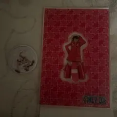 ONEPIECE 원피스 ルフィ 缶バッジ・アクスタ