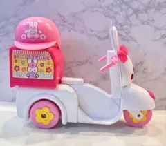 メルちゃん バイク ウサギヘルメット付き