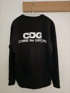 COMME des GARÇONS ブラック スウェット XL