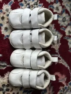 ベビーシューズ ホワイト スニーカータイプ 2足セット