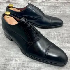 796【美品】UNIONIMPERIAL ドレスシューズ 黒 25.5cmのサムネイル
