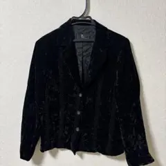 ベロアジャケット レディース