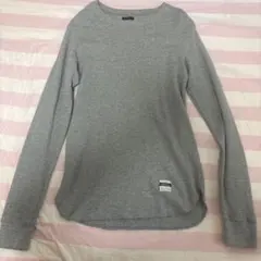 THE RODEO CROWNS グレー長袖カットソー