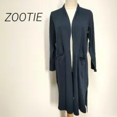 美品☆【ズーティー　ZOOTIE】薄手ロングコート　羽織り　春秋　936のサムネイル