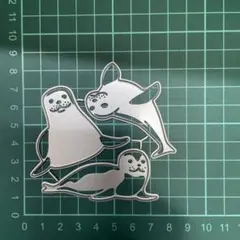 魚 カッティングダイ シジックス スクラップブッキング 1030 - メルカリ