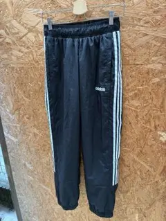 アディダス ウーブン トラックパンツ　黒 メンズM