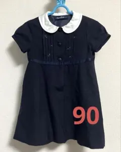 【ラプンツェル 様専用】familiar ファミリア　ワンピース　ネイビー