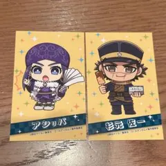 ゴールデンカムイ 杉元 アシリパ 大阪 バルチカ03 トレカ セット