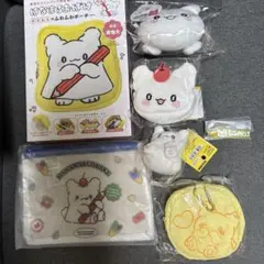 はなまるおばけ　ポーチ　セット