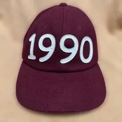 VARZAR バーガンディ キャップ 1990