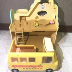 ❁在庫一掃SALE❁ シルバニアファミリー　森のようちえん　わくわく幼稚園バス