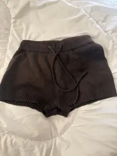 ニット ショートパン