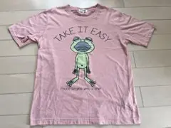 VOGUISH ピンク カエル Tシャツ Lのサムネイル
