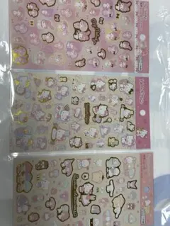 20種類セット　サンリオ ぷくたわとシール・フレークセット