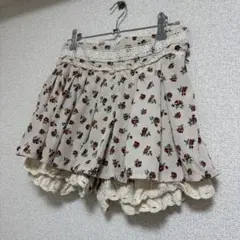 LIZLISA 花柄 キュロット