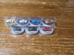 ミニカー 8台セット 透明ケース付き　缶コーヒーおまけ