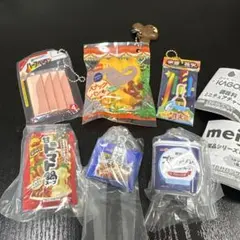묶음 판매 ミニチュアチャーム 가챠 6종 세트