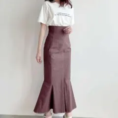 ココディール　ハイウエストマーメイドスカート