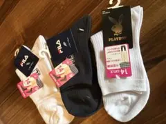 FILA PLAYBOY ソックス 3足セット 23-25cmのサムネイル