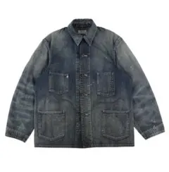 復刻1920s Lee 91-J デニムカバーオール チンストラップ 42 復刻1920s Lee 91-J デニムカバーオール チンストラップ 42 - メルカリ