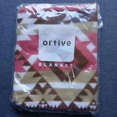ortive ブランケット 幾何学模様