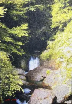 リアリズム 坂中功一郎【追跡の海】肉筆油彩画 アクリル - メルカリ