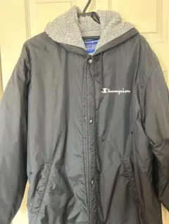 Champion ブラック ベンチコート