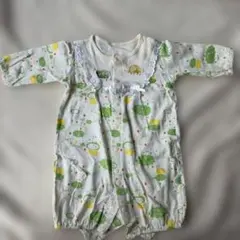 動物柄ロンパース 50-70cm 綿100%