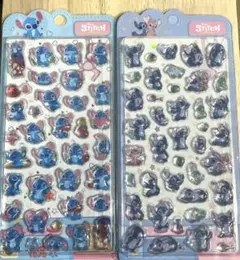 1点限定　スティッチ ボンボンドロップシール うるちゅるバージョン