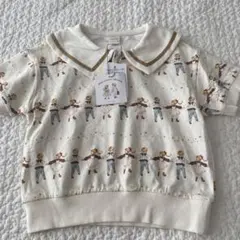 【匿名配送】tete a tete セーラーカラー Tシャツ 95cmのサムネイル