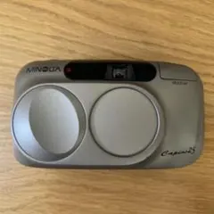 MINOLTA ミノルタ　コンパクトフィルムカメラ　Capios 25　グレー ミノルタカピオス25 - 雑食カメラマンの雑感記