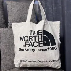 美品 THE NORTH FACE オーガニックコットン トート内ポケット付のサムネイル