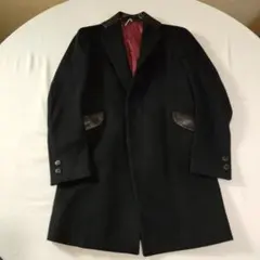 エムズブラック　チェスターコート　レザー　ジョンローレンスサリバン　マックイーン