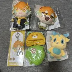 AMPTAK×COLORS ぷりっつ ぬいぐるみ ポーチ マスコット ぷりごん 