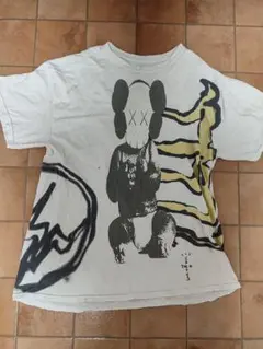 Travis Scott KAWS Cactus Jack Tシャツ Lのサムネイル