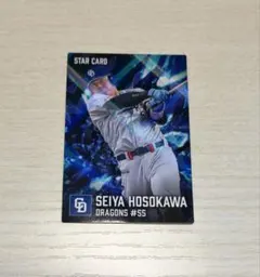 中日ドラゴンズ プロ野球チップスカード　細川成也選手スターカード ・福永裕基選手