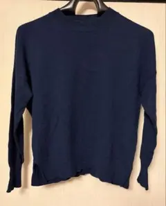 SHIPS Days カシミヤ100% ネイビーセーター