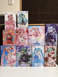 新品未開封】初音ミク フィギュア 10体 まとめ売り セット - メルカリ