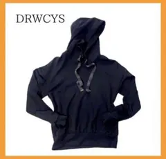 【良品】DRWCYS ブラック フード付きパーカー