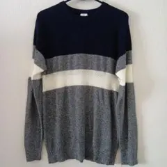 メンズ　アクリルセーター　L