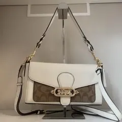 【新品未使用】COACH F90782 シグネチャー 2WAY ショルダーバッグ