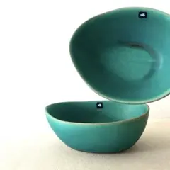 ○N545 ○ドイツ製LEONARDO (レオナルド) オーバル鉢【2個】未使用のサムネイル