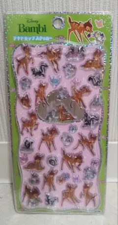 ディズニー　バンビ　プチドロップステッカー